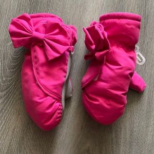 Little Me mittens warm cute baby to 3T